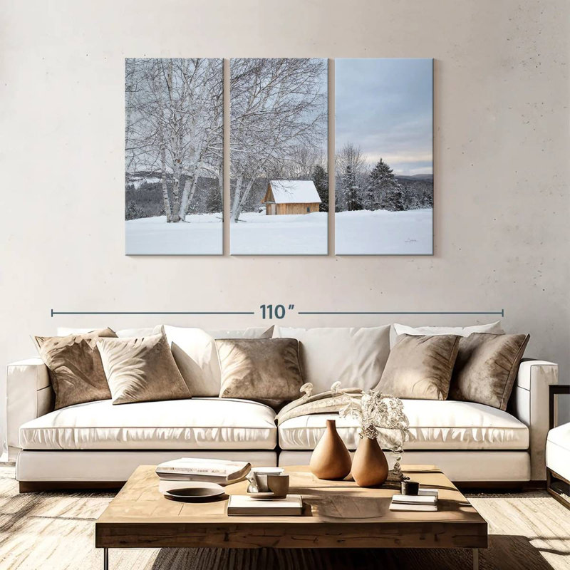 Alvord Barn With A View, 48" H x 74" W