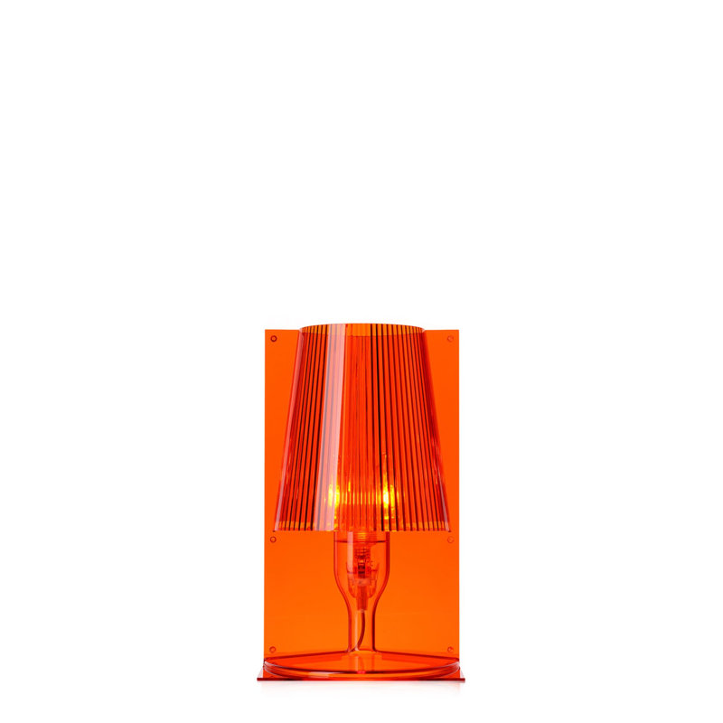 Lampe de table Take par Ferruccio Laviani, Orange