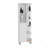 63" H Linen Bathroom Cabinet with Seven Open Shelves, One Drawer and four legs