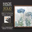 Agapanthe bleu brume - impression encadrée - réarmable-809966494-809966491