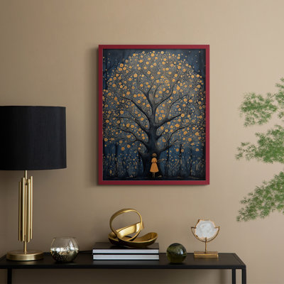 LANDSCAPES Series CCXLVI Framed Print - Solid Wood