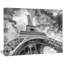 «Black and White View of Paris Eiffel Tower Cityscape», reproduction de photo sur toile tendue-18295529-33186825