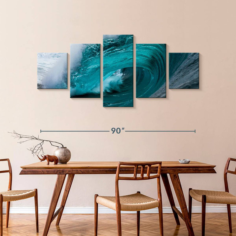 Gillard Powerful Ocean Wave, 42" H x 92" W