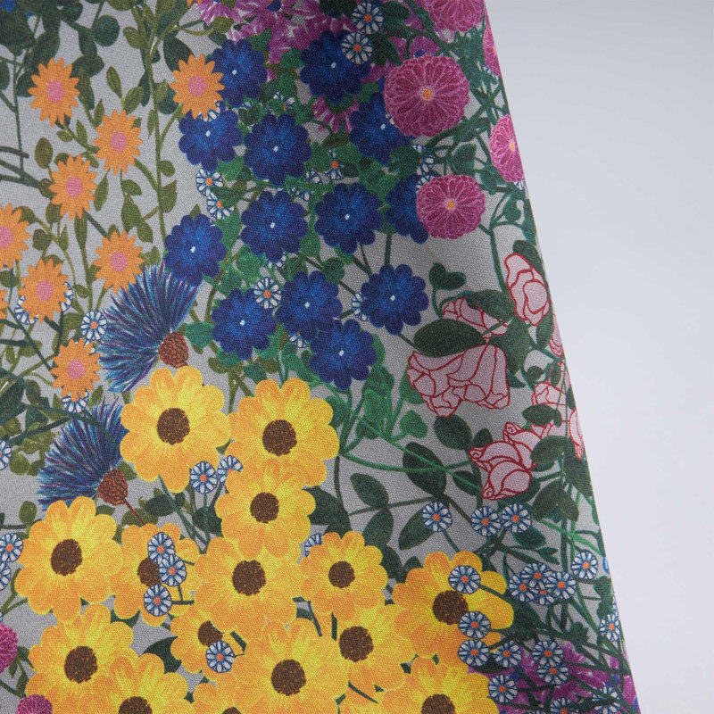 Tablecloth Pré Fleuri, 98.5" x 98.5" Square