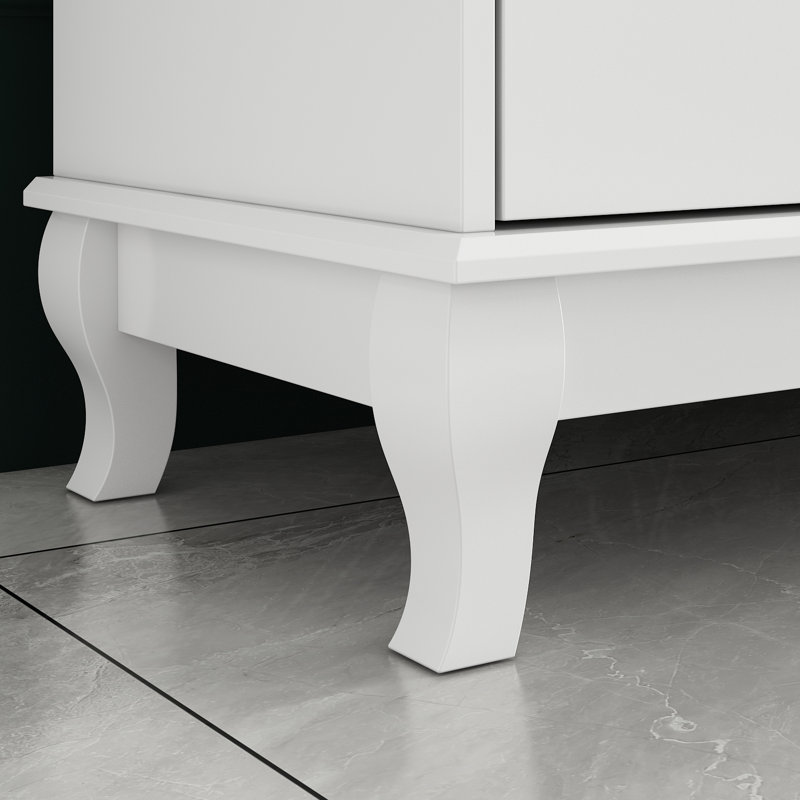 Hoschton 55.1'' W 10 - Drawer Dresser, White