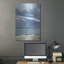 Art mural en métal luxueux «Ocean View Beach 2» par Emma Caroline, 24 po x 36 po-114971731