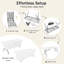 30 in. L Plastic / Acrylic Picnic Table