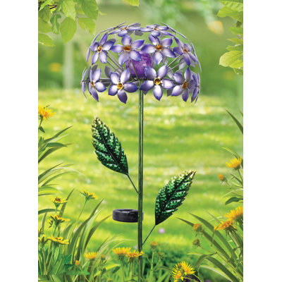 Piquet de jardin solaire Hydrangea