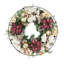 28" Dried Roses And Hydrangeas Holiday Wreath