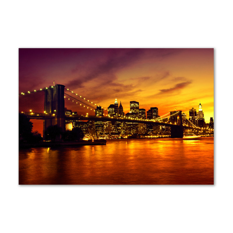 Brooklyn Bridge - Wrapped Canvas Print