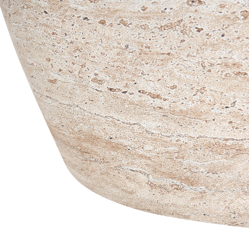  Table d'appoint Petra Modern Fiberstone