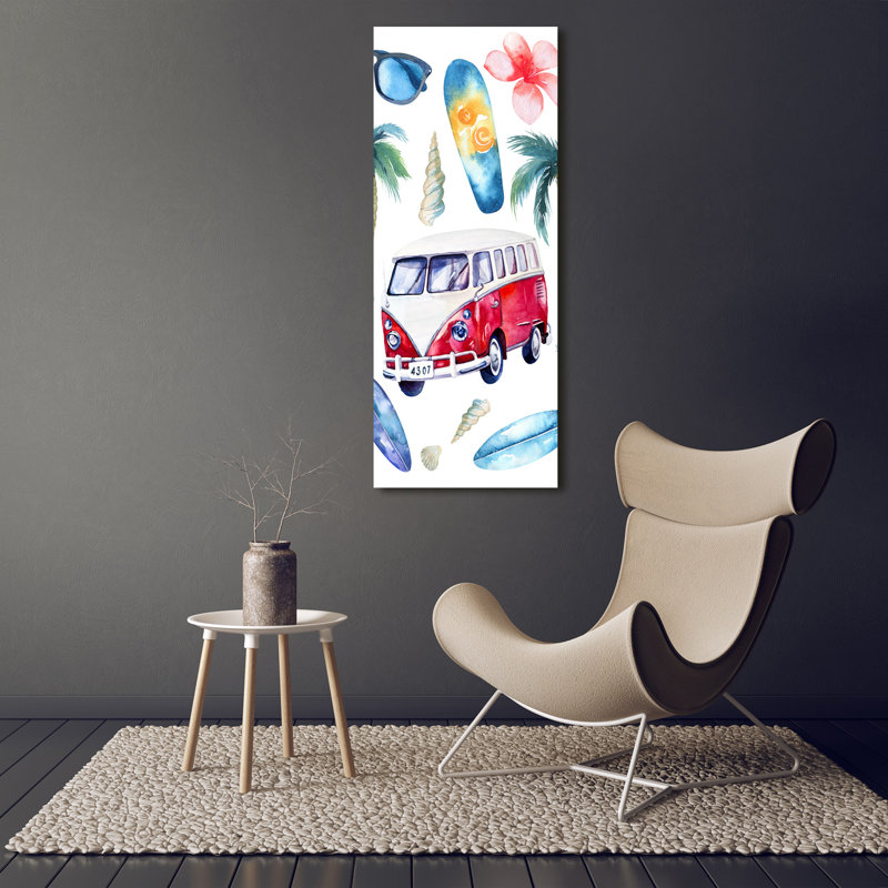 Surfer Set - Wrapped Canvas Print