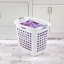 Panier à linge Sterilite Ultra Easy Carry, poignées confortables pour transporter facilement les vêtements dans la salle de lavage