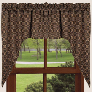 Cantonnière en jacquard Marshfield (Ensemble de 2)