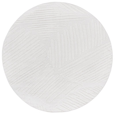 Delrae Performance Abstract Indoor/Outdoor Area Rug