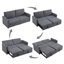 2 Seater Fabric Sofa Bed-129933333