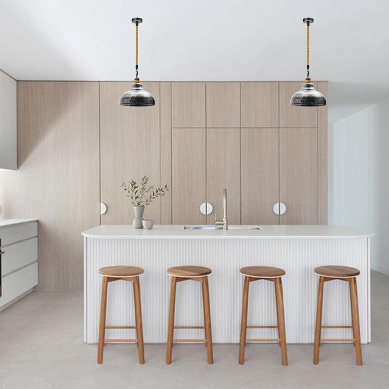 Manston 1 - Light Pendant, Brushed Silver