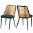 Boucle Upholstered Dining Chairs -1289167225-1278314458