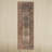 Cloudcroft Machine Washable Oriental Machine Woven Polyester Area Rug in Brown/Blue/Tan-1081116683