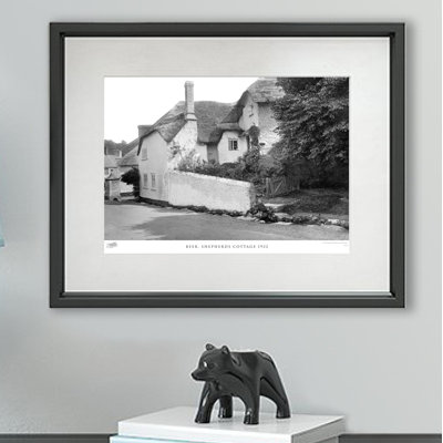 Beer, Shepherds Cottage 1922 - Single Picture Frame Print
