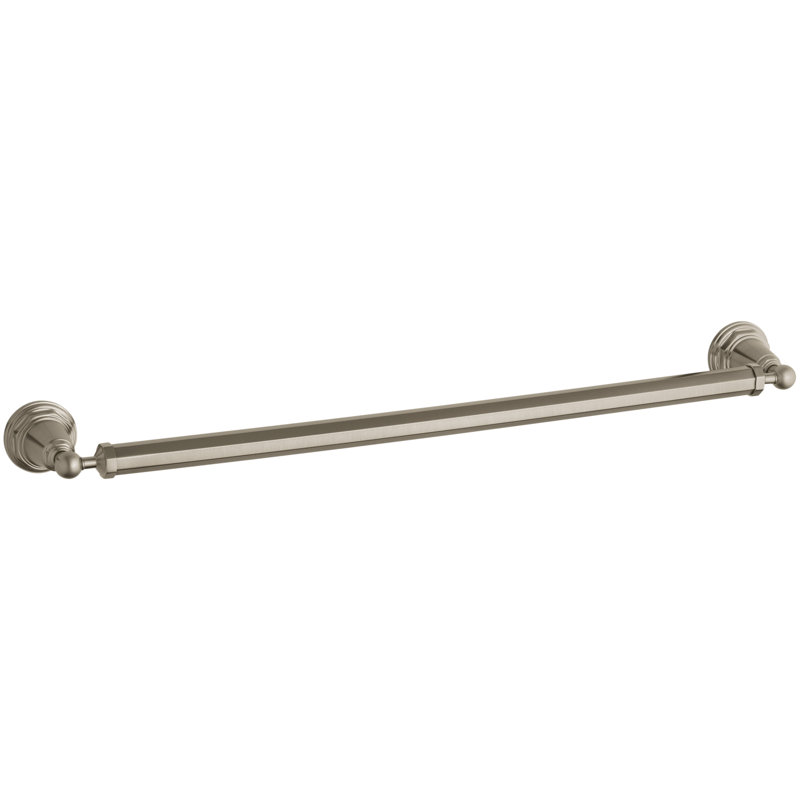 Barre à serviettes murale Pinstripe®, L 18 po, Bronze brossé vibrant