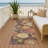 Machine Washable Indoor/Outdoor Chantille ACN2293 Floral Rug-720985021