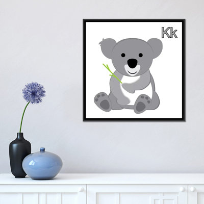 Arabelle «K is for Koala», reproduction d'art sur toile tendue
