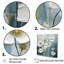 Décoration murale blanche et bleue Minimalisme I - Bouton d'or-95878281-95878270