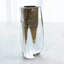 Triangular Bubbled Vase-Gold