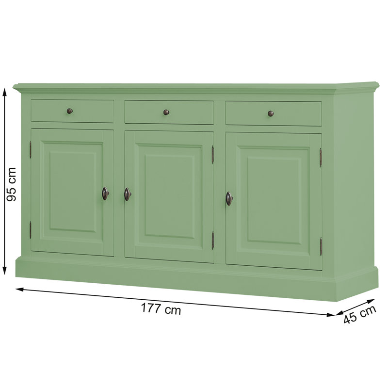 Blaxton 177cm Sideboard, Pale Green
