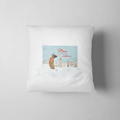 Housse de coussin Pups Christmas Holiday