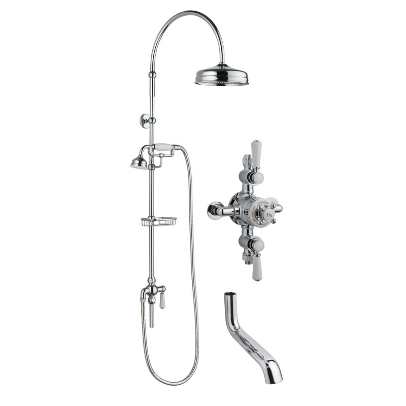 Mixer Shower with Dual Shower Head