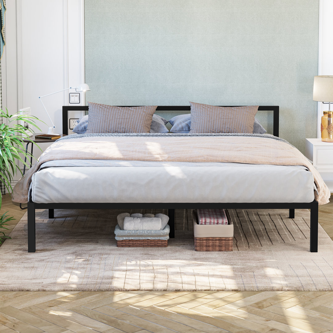 Bergmundur Lron Platform Bed Wade Logan®
