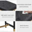 48.43''W Leather Upholstered Bench With Metal Legs-1306173073