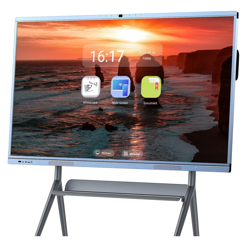JYXCN 65 pouces Smart Board, panneau d'affichage numérique et tableau blanc combo pour publicités, éducation et conférences? Moniteur 4k