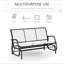 Banc oscillant pour 3 personnes Outsunny-545586277