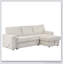 U_STYLE Canapé-lit modulaire rembourré avec sacs de rangement et 2 porte-gobelets sur les accoudoirs-1451040771