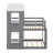 Aaima Kids Twin Over Twin Bunk Bed-1765745833