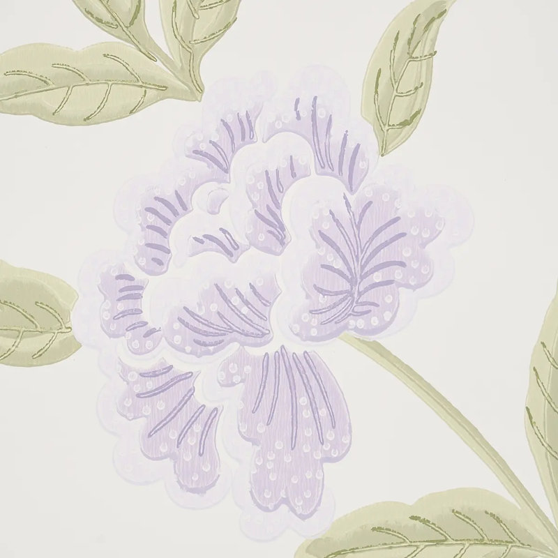 Whitney Floral Wallpaper, Lavendar
