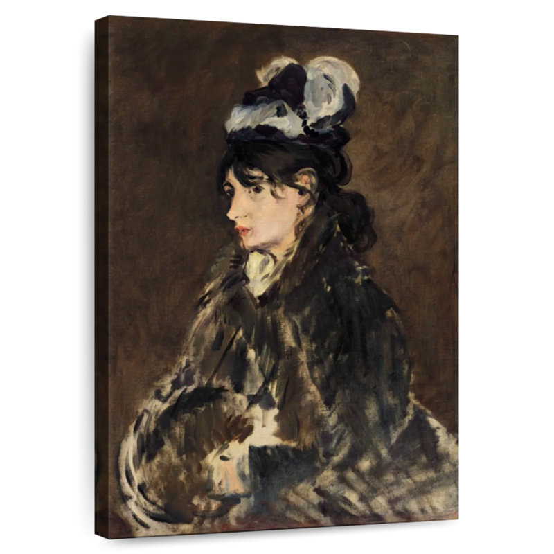 Leisha Berthe Morisot 1869-1873, H 12 po x l 8 po