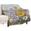 Jeté en flanelle Vibrant Wildflower Luxury-134399964