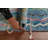 Contemporary Blue Moroccan Runner Rug