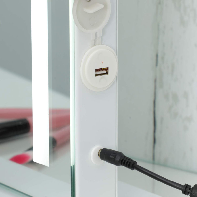 Metal Mirror, 46cm H x 57.9cm W