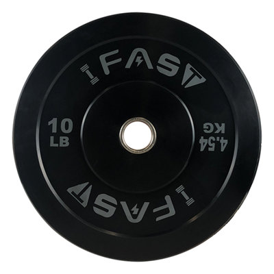 Heavy-duty Olympic Bumper Plates – Rubberized With Steel Insert For Maximum Protection