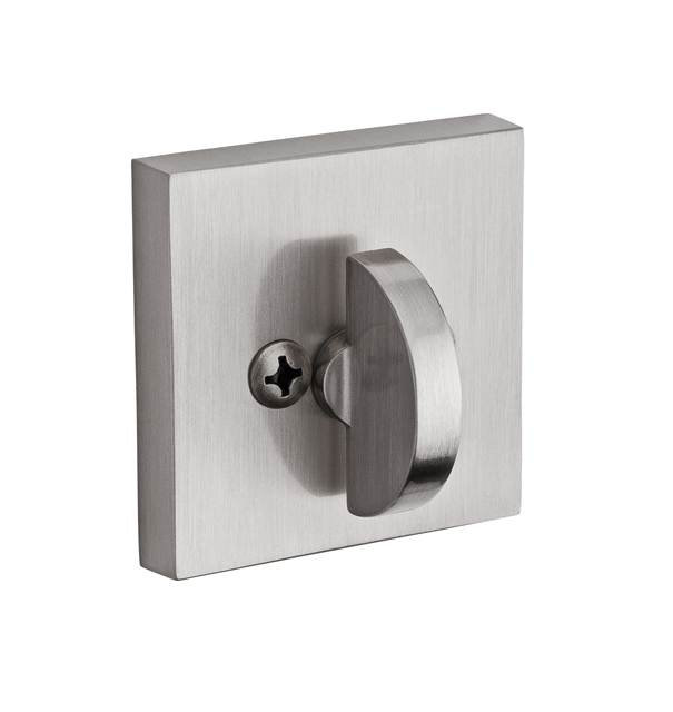 Single Cylinder Patio Deadbolt, Satin Nickel