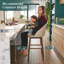 Tabouret de comptoir rembourré Havant-1887744958-1887744952