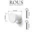 Bouton d'armoire rond en aluminium ROUS Hardware Mid-Century-90840670