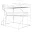 Pour les petites chambres à coucher partagées, lit superposé en métal blanc doux pour lit double TG / TG / TG