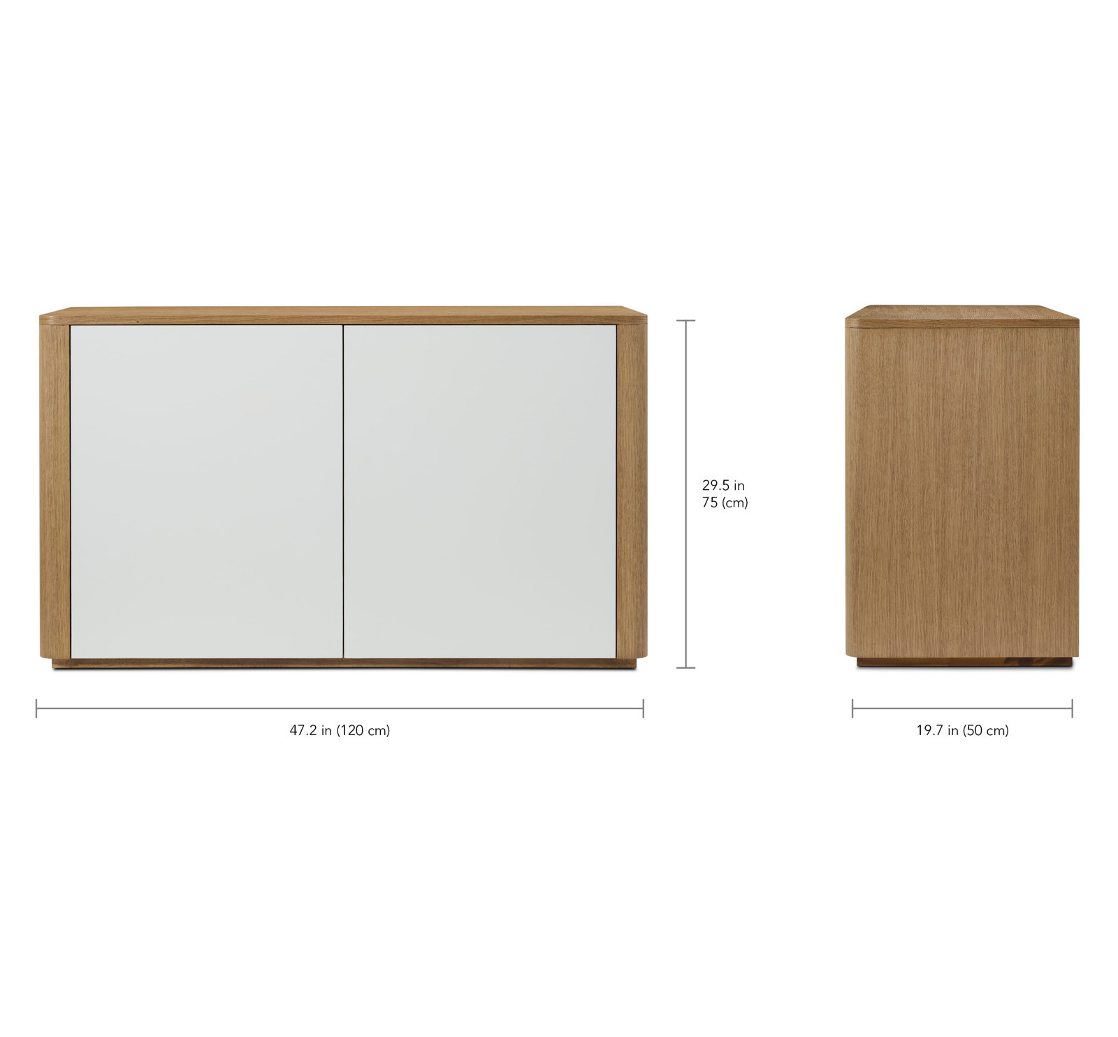 Coonrod 47.24'' Sideboard, Natural