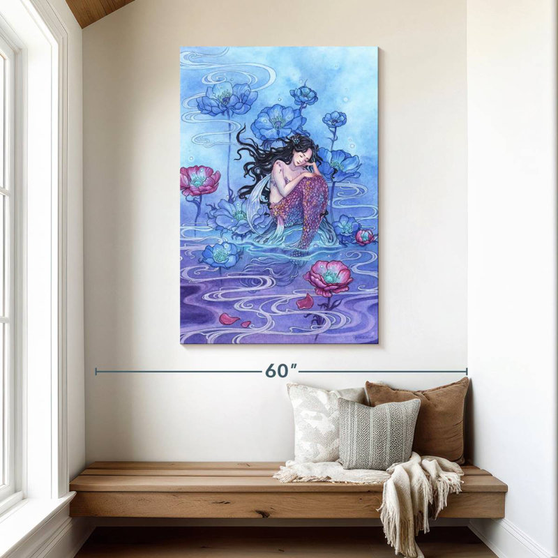 Kelan Luminous Depths, 48" H x 32" W